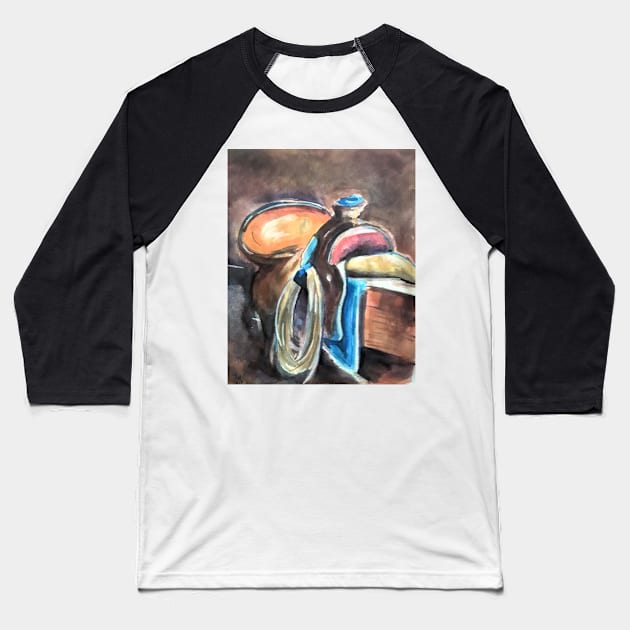 Saddle 2 Baseball T-Shirt by lorgh